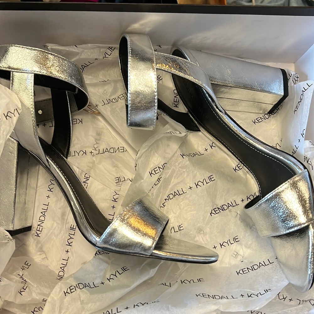 Kendall and Kylie Metallic Heels